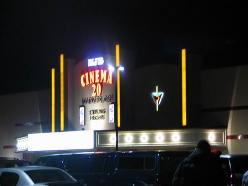 MJR Marketplace Cinema 20 - Fall 2005 From Scott Biggs (newer photo)